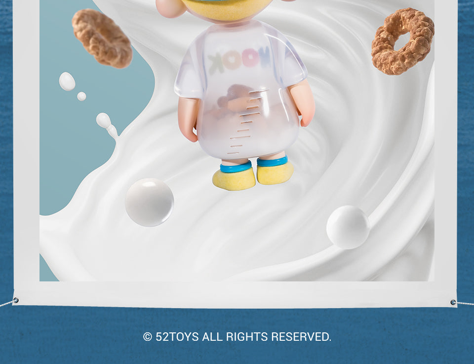 NOOK - MILK BOTTLE 150% LIMITED EDITION - Mô hình Art Toy cao cấp - 52TOYS