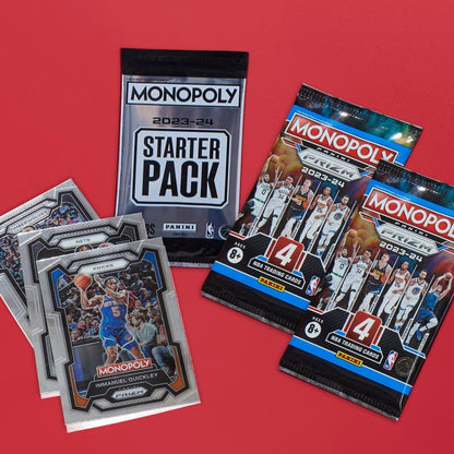Bộ Cờ Tỷ Phú Monopoly Prizm: Phiên Bản NBA 2nd Edition Kèm Thẻ Bài Panini 2023-24 (F9571)