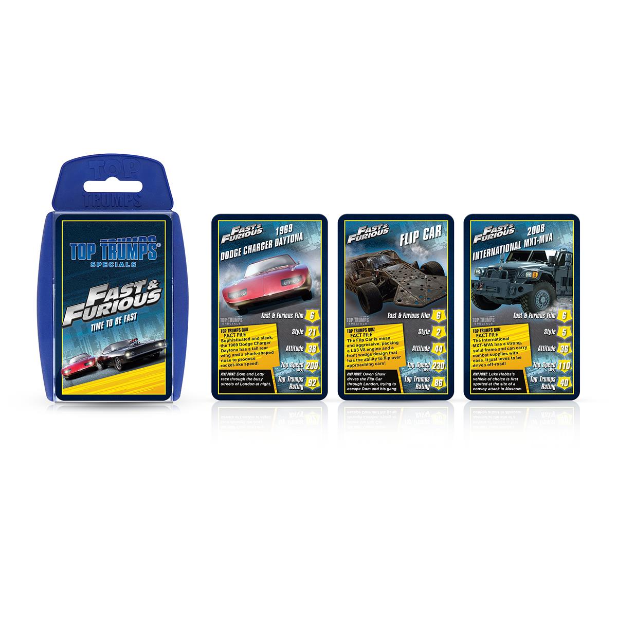 Fast & Furious Top Trumps Card Game - Trò chơi thẻ bài siêu xe Winning Moves - Hình ảnh bổ sung 5