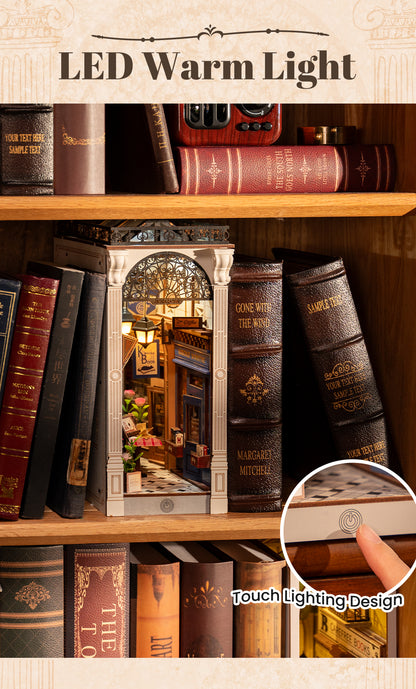 Rolife Book Nook Shelf Insert Arcade Dating TGB10 - Mô hình gỗ DIY trang trí kệ sách - Rolife TGB10