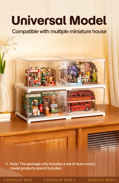 Rolife Acrylic Display Box Landscape Size S DF04L - Hộp trưng bày Acrylic chống bụi - Rolife