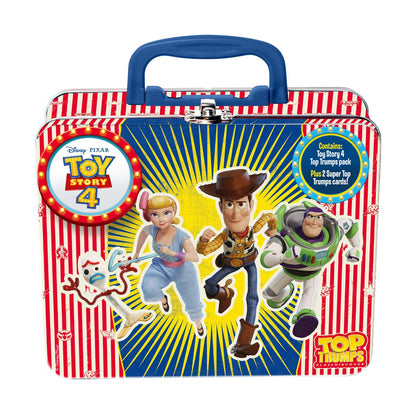 Toy Story 4 Top Trumps Card Game Collectors Tin - Trò chơi thẻ bài sưu tầm Winning Moves - Hình ảnh sản phẩm