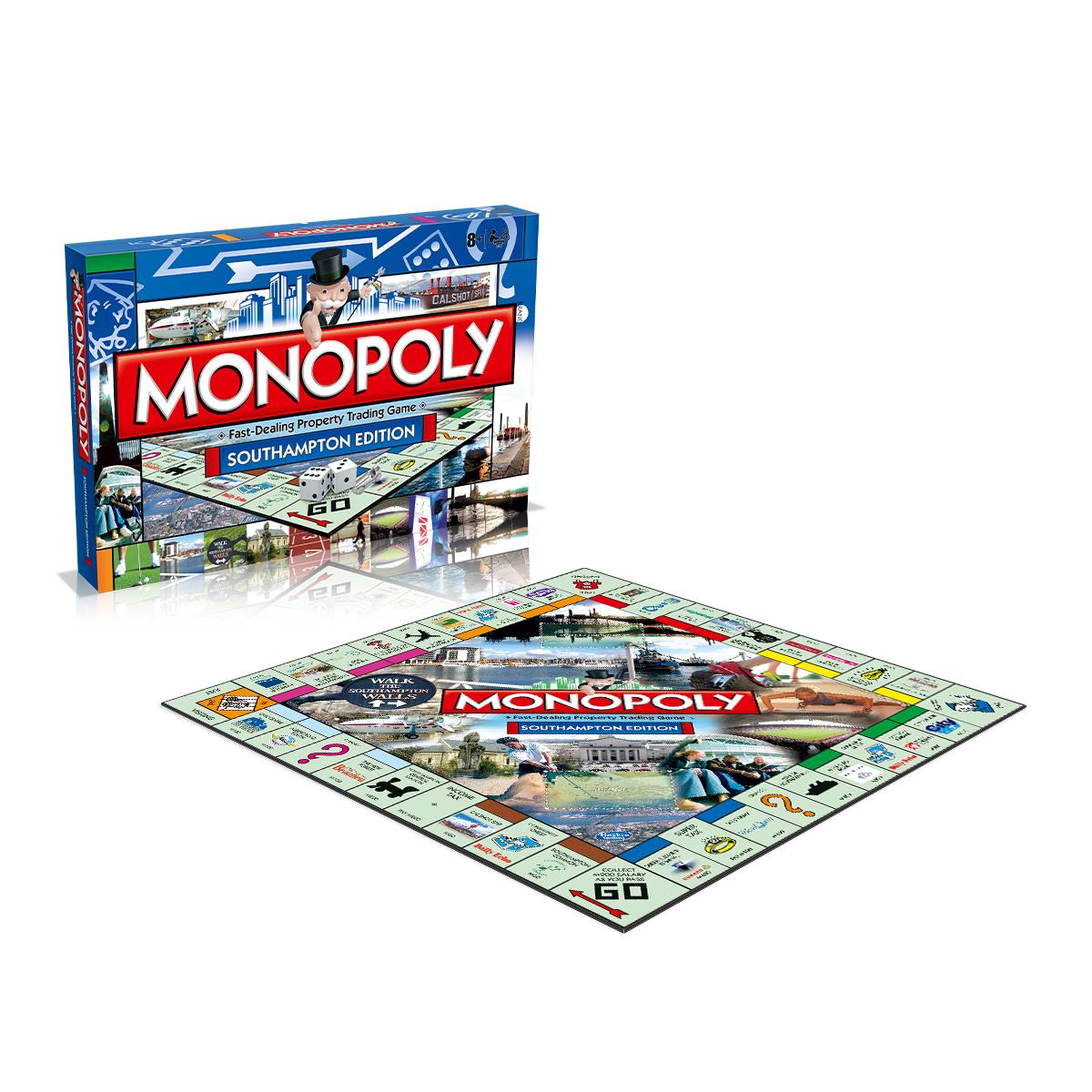 Southampton Monopoly Board Game - Cờ Tỷ Phú - Winning Moves - Hình ảnh chi tiết 2