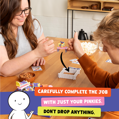 Giants Moving Tiny Furniture - Board game vận chuyển tí hon - Exploding Kittens