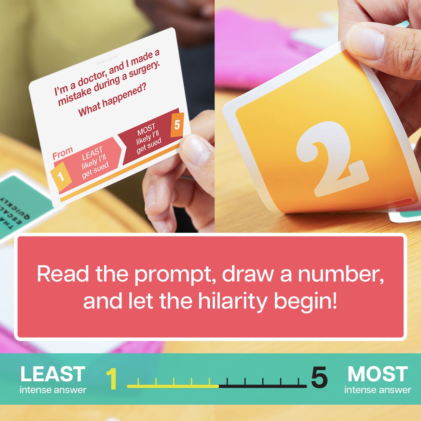 That Escalated Quickly Grab & Game Edition - Board game thẻ bài tiệc tùng - Exploding Kittens