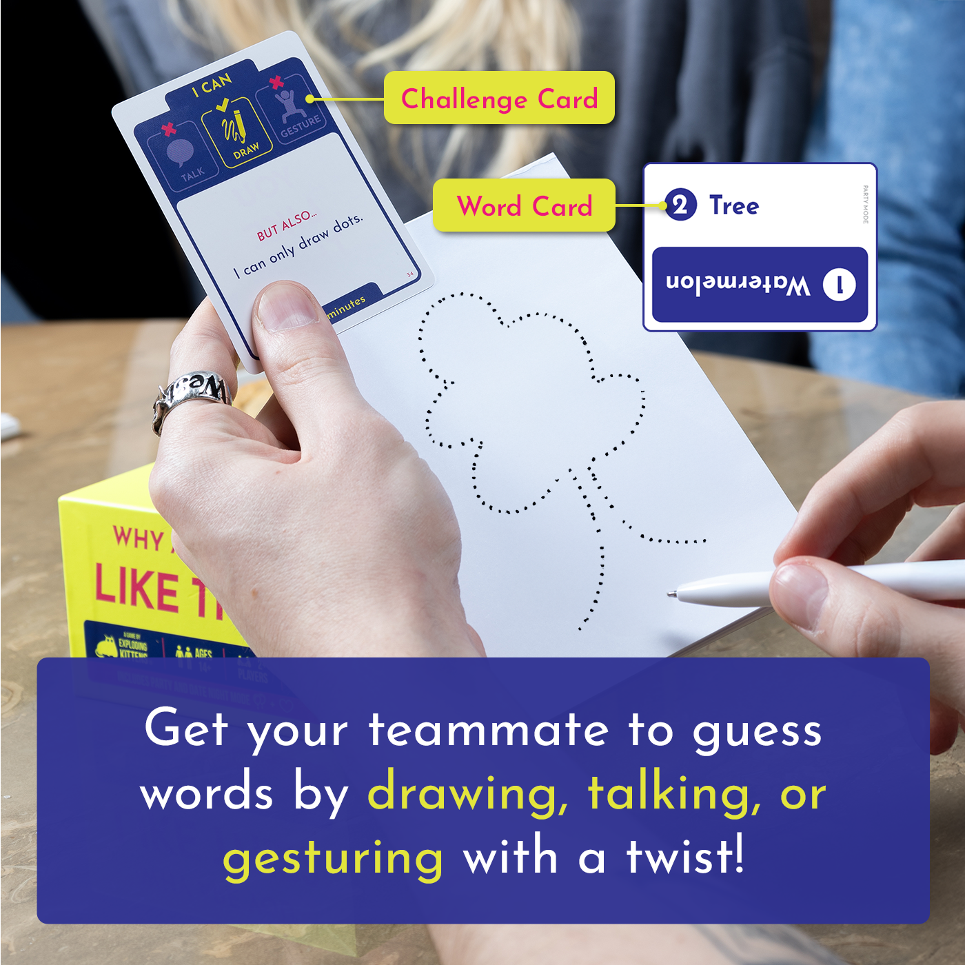 Why Are You Like This? Grab & Game (Party Edition) - Board game đoán từ tiệc tùng - Exploding Kittens