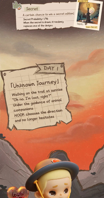 NOOK QUEST FOR THE HEART - Mô hình Blind Box Art Toy - 52TOYS