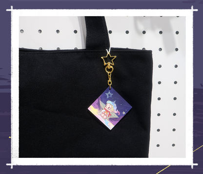 NOOK NIGHT SERIES LENTICULAR KEYCHAIN - SEA OF STARS - Móc khóa hiệu ứng 3D thấu kính - 52TOYS