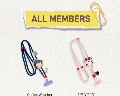 NINNIC WILD & FREE PHONE STRAP BLIND BOX - Dây Đeo Điện Thoại Blind Box - 52TOYS