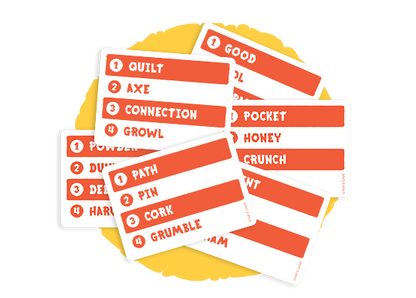 Poetry For Neanderthals: Grab & Game Edition - Trò chơi thẻ bài tiệc tùng - Exploding Kittens