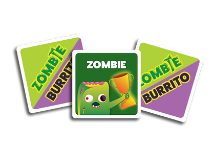 Zombie Burrito - Trò chơi thẻ bài hành động Dodgeball - Exploding Kittens