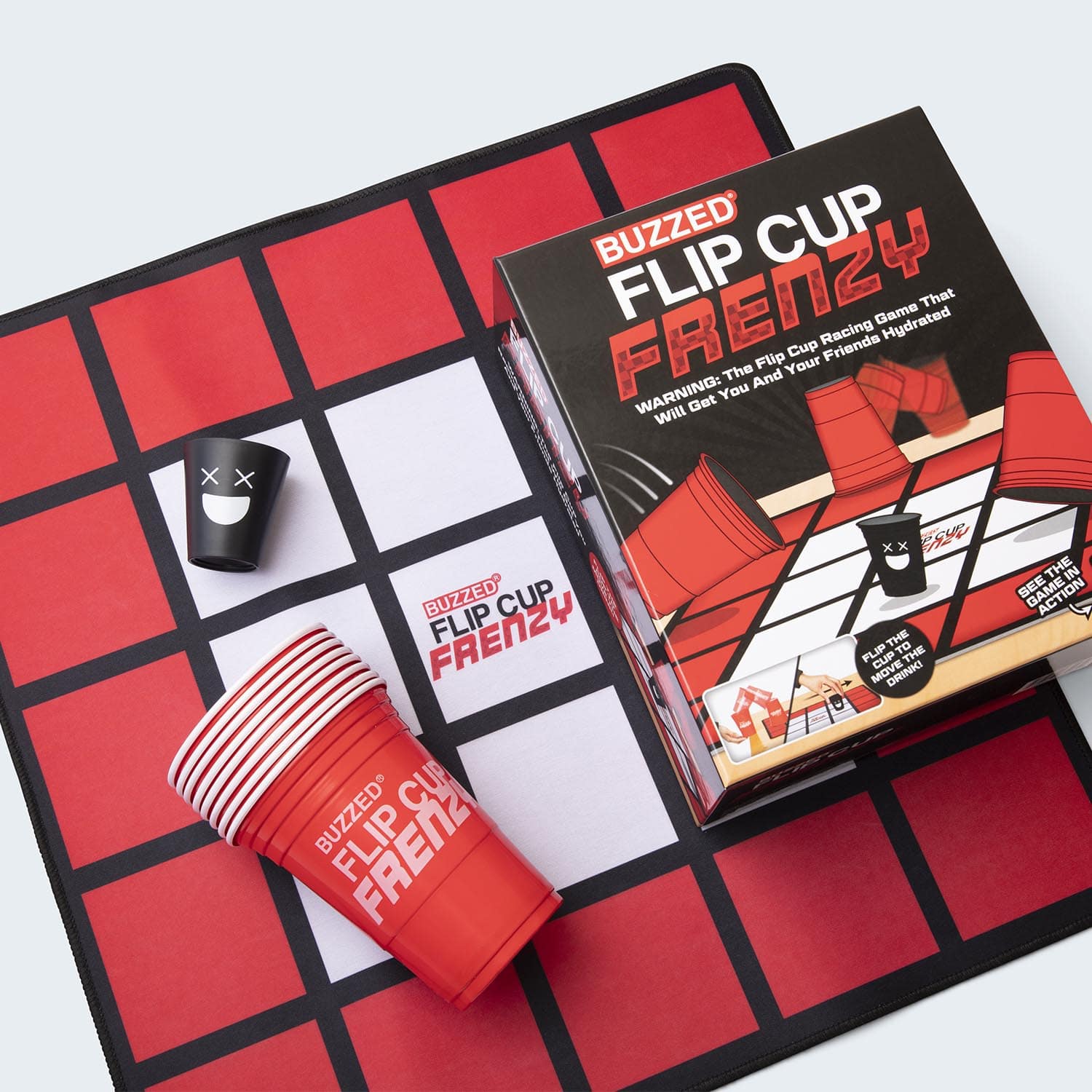 Buzzed™ Flip Cup Frenzy - Trò Chơi Uống Rượu Úp Ly Đối Kháng - Relatable - Hình ảnh bổ sung 6