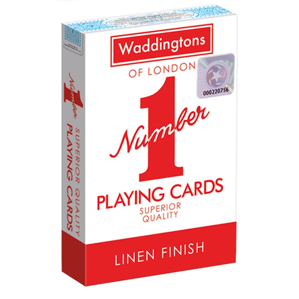 Classic Red Waddingtons Number 1 Playing Cards - Bộ Bài Tây Cao Cấp - Waddingtons - Hình ảnh sản phẩm