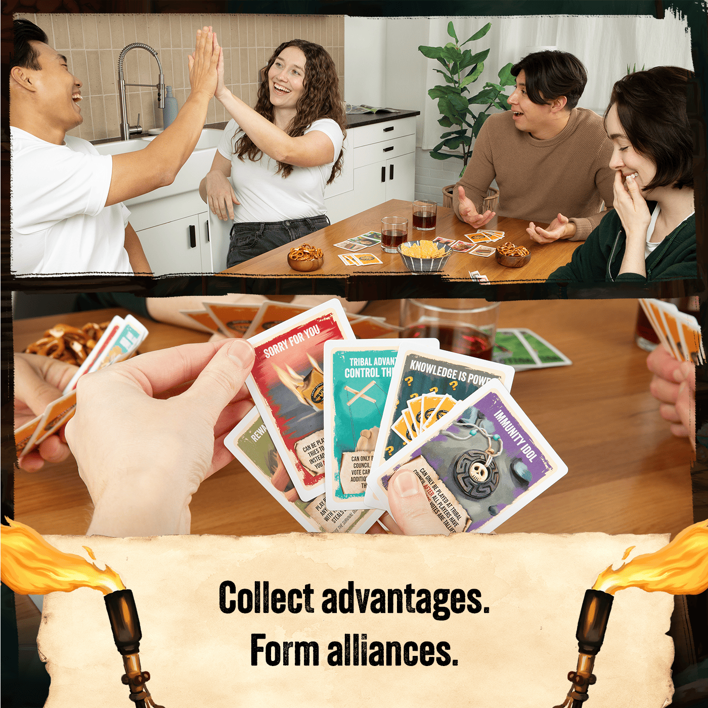 Survivor: The Tribe Has Spoken - Board Game Chiến Thuật - Exploding Kittens - Hình ảnh chi tiết 2