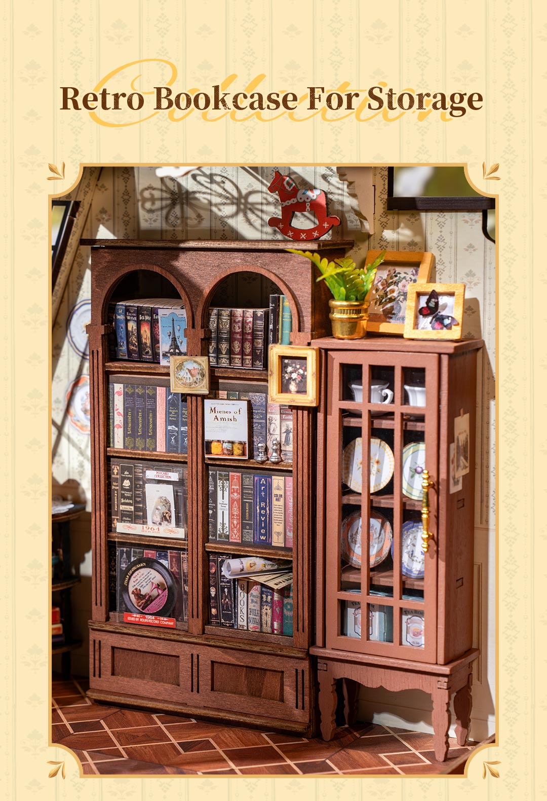 Catherine's Living Room DG175 - Mô hình nhà gỗ tí hon DIY - Rolife