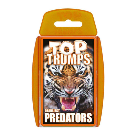 Deadliest Predators Top Trumps Card Game - Trò chơi bài Những kẻ săn mồi - Winning Moves - Hình ảnh sản phẩm