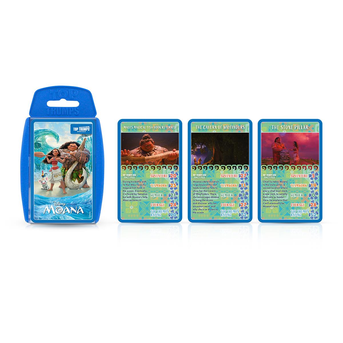 Moana Top Trumps Card Game - Trò Chơi Thẻ Bài Disney - Winning Moves - Hình ảnh bổ sung 4