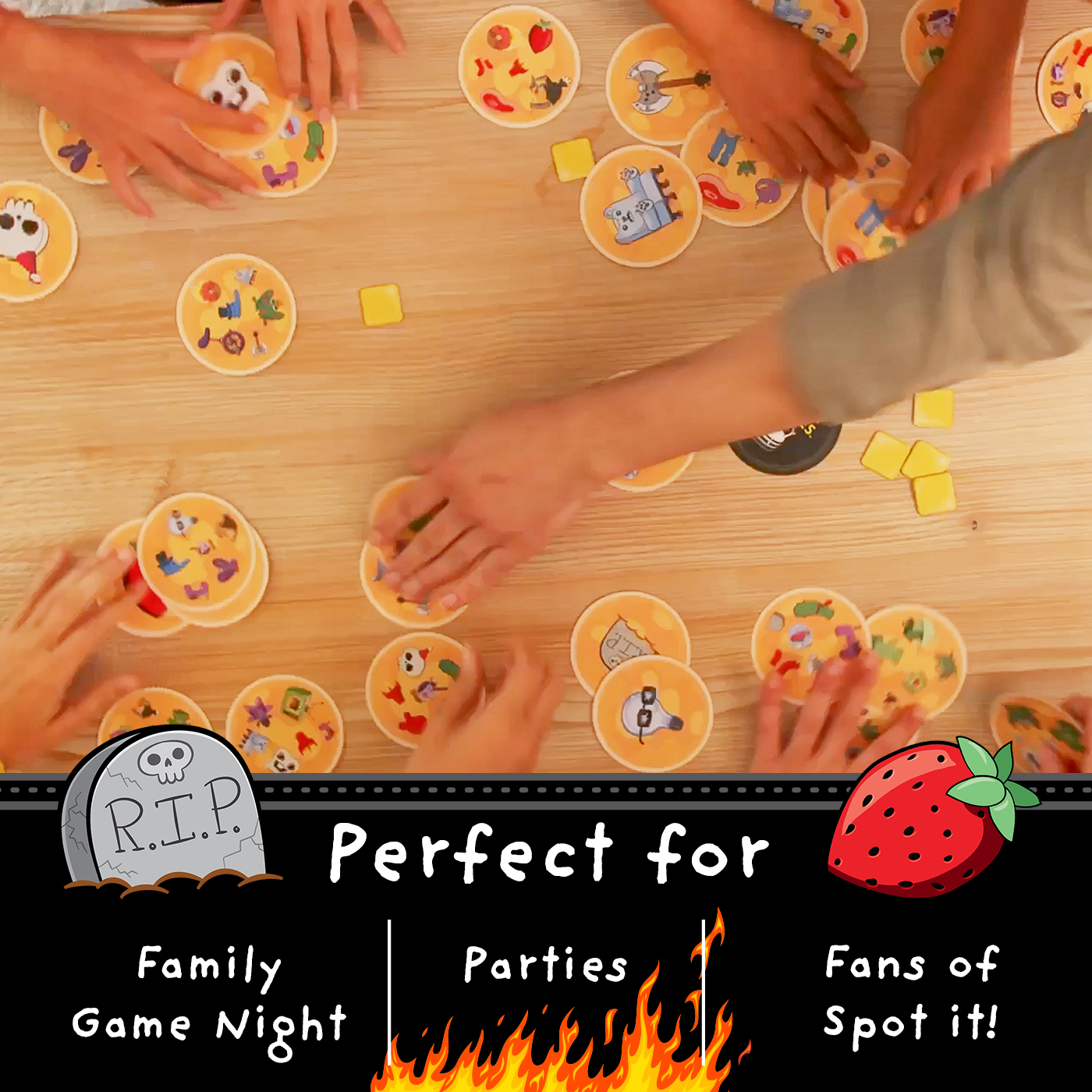 Anarchy Pancakes - Trò chơi thẻ bài tốc độ - Exploding Kittens