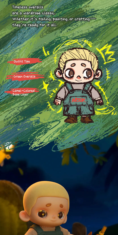 NOOK PLUSH DOLL BLIND BOX - Mô hình Búp bê bông Art Toy - 52TOYS