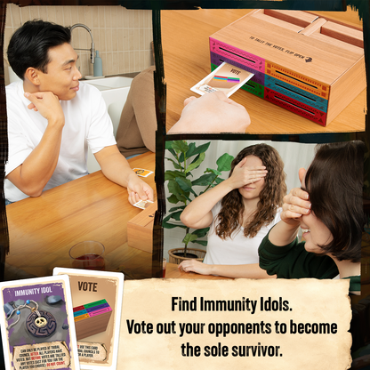 Survivor: The Tribe Has Spoken - Board Game Chiến Thuật Xã Hội - Exploding Kittens