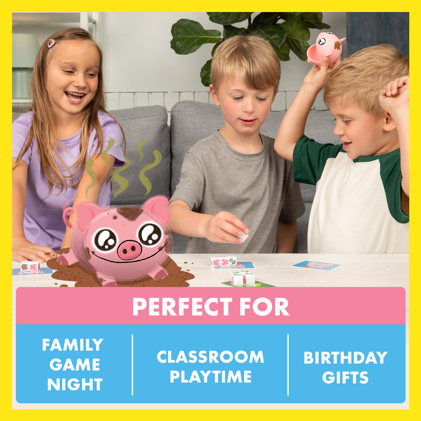 You Little Stinker (Pig Edition) - Board game gieo xúc xắc cho trẻ em - Exploding Kittens