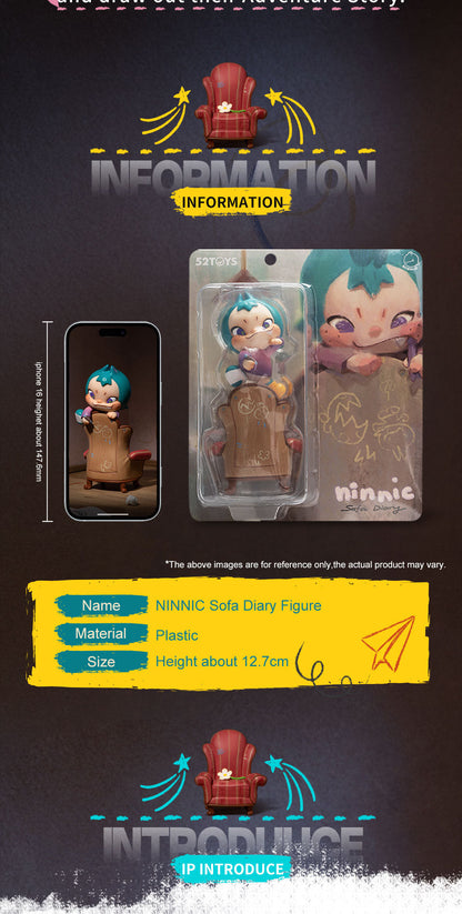 NINNIC SOFA DIARY FIGURE - Mô hình Blind Box Art Toy - 52TOYS