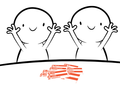 Poetry For Neanderthals: Grab & Game Edition - Trò chơi thẻ bài tiệc tùng - Exploding Kittens