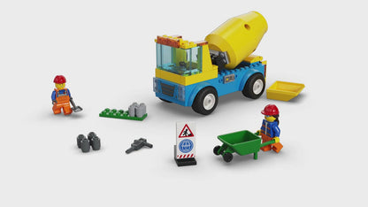 LEGO® City Cement Mixer Truck - Xe Trộn Bê Tông Chính Hãng - LEGO 60325