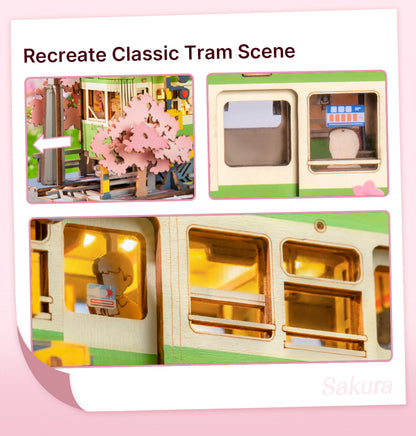 Rolife 3D Wooden Puzzle - Sakura Journey - Mô hình gỗ 3D lắp ráp - Rolife TGS02