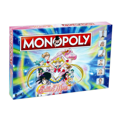 Sailor Moon Monopoly Board Game - Cờ Tỷ Phú Thủy Thủ Mặt Trăng - Winning Moves - Hình ảnh sản phẩm