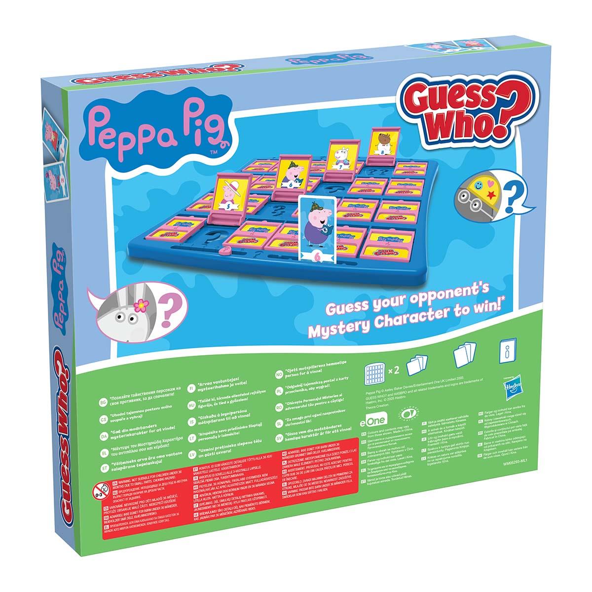 Peppa Pig Guess Who - Trò Chơi Board Game Đoán Nhân Vật - Winning Moves - Hình ảnh bổ sung 5