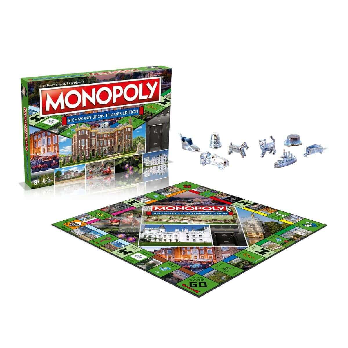 Richmond Upon Thames Monopoly Board Game - Cờ Tỷ Phú - Winning Moves