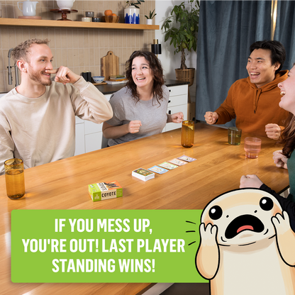 Coyote (Large Edition) - Board game thẻ bài tiệc tùng - Exploding Kittens