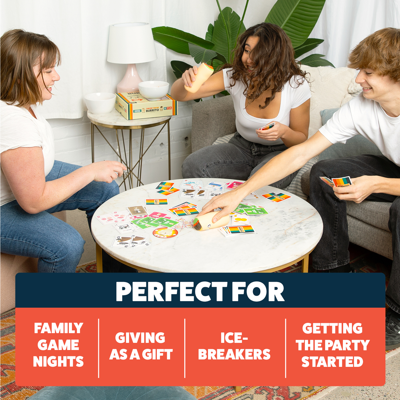 Throw Throw Burrito - Trò chơi thẻ bài ném bóng né - Exploding Kittens