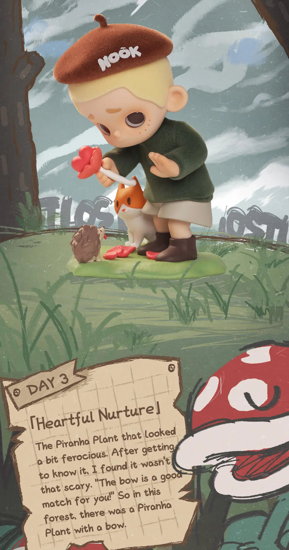 NOOK QUEST FOR THE HEART - Mô hình Blind Box Art Toy - 52TOYS