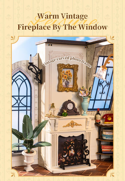 Catherine's Living Room DG175 - Mô hình nhà gỗ tí hon DIY - Rolife