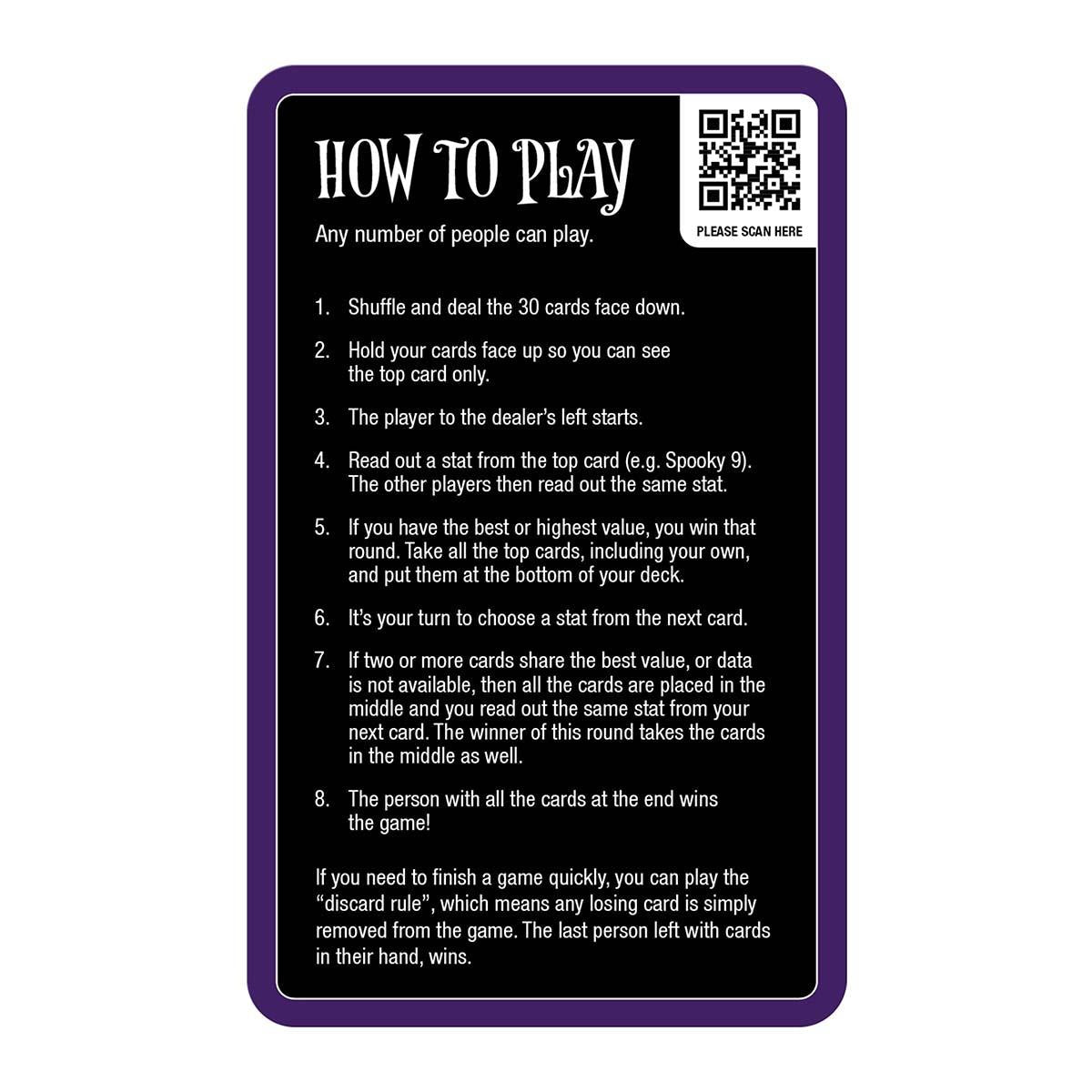 Nightmare Before Christmas Top Trumps Card Game - Trò Chơi Thẻ Bài Chiến Thuật Disney - Winning Moves