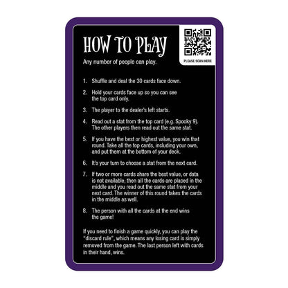 Nightmare Before Christmas Top Trumps Card Game - Trò Chơi Thẻ Bài Chiến Thuật Disney - Winning Moves