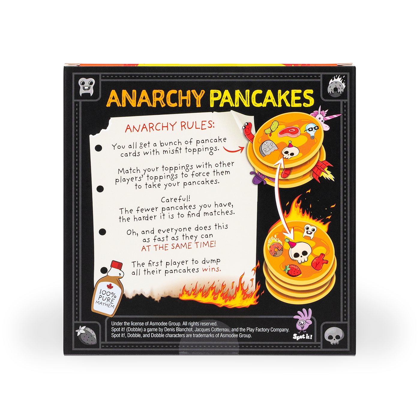 Anarchy Pancakes - Trò chơi thẻ bài tốc độ - Exploding Kittens