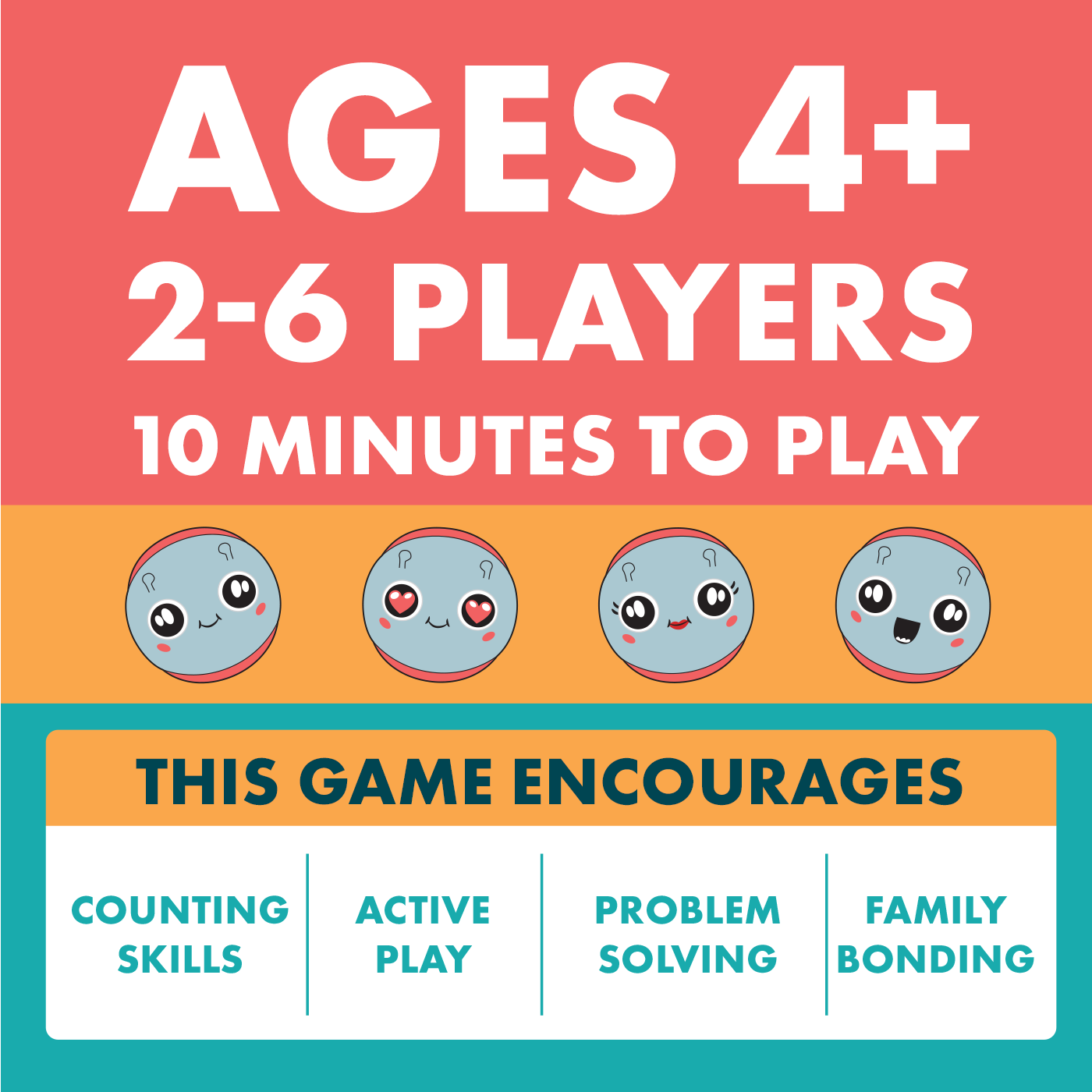 Roly Poly Goalie - Trò chơi thẻ bài vận động gia đình - Exploding Kittens