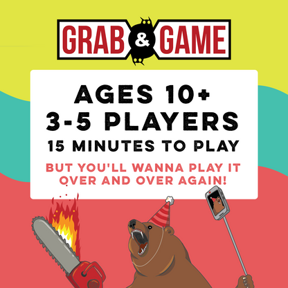 That Escalated Quickly Grab & Game Edition - Board game thẻ bài tiệc tùng - Exploding Kittens
