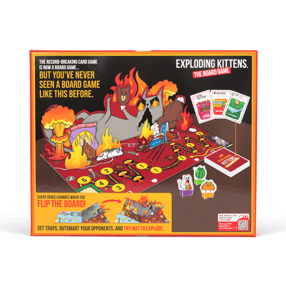Exploding Kittens: The Board Game - Trò chơi Bàn cờ Mèo Nổ Lật Bảng Pop-up - Exploding Kittens - Hình ảnh chi tiết 2