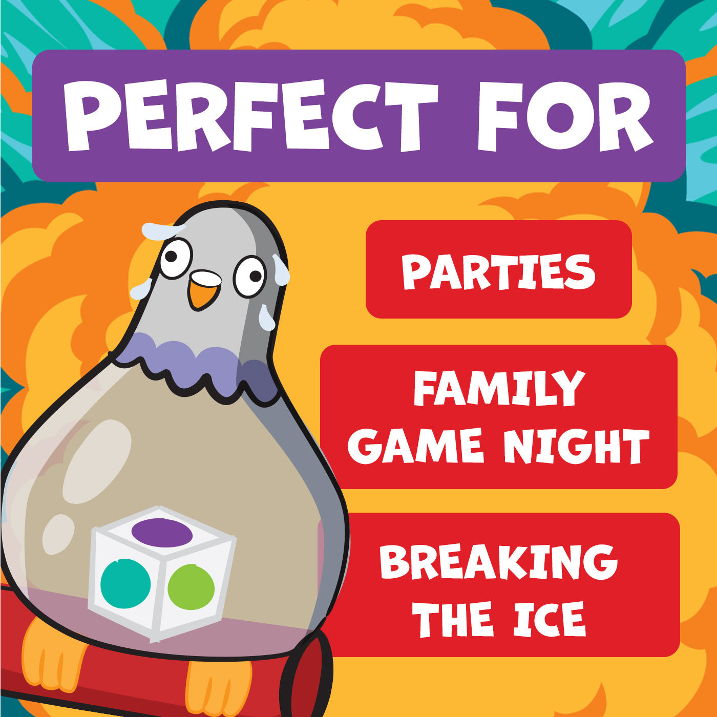 Exploding Pigeon - Board Game Tiệc Tùng Vui Nhộn - Exploding Kittens - Hình ảnh bổ sung 4