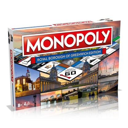 Royal Borough of Greenwich Monopoly Board Game - Cờ Tỷ Phú Bản Đặc Biệt - Winning Moves - Hình ảnh sản phẩm