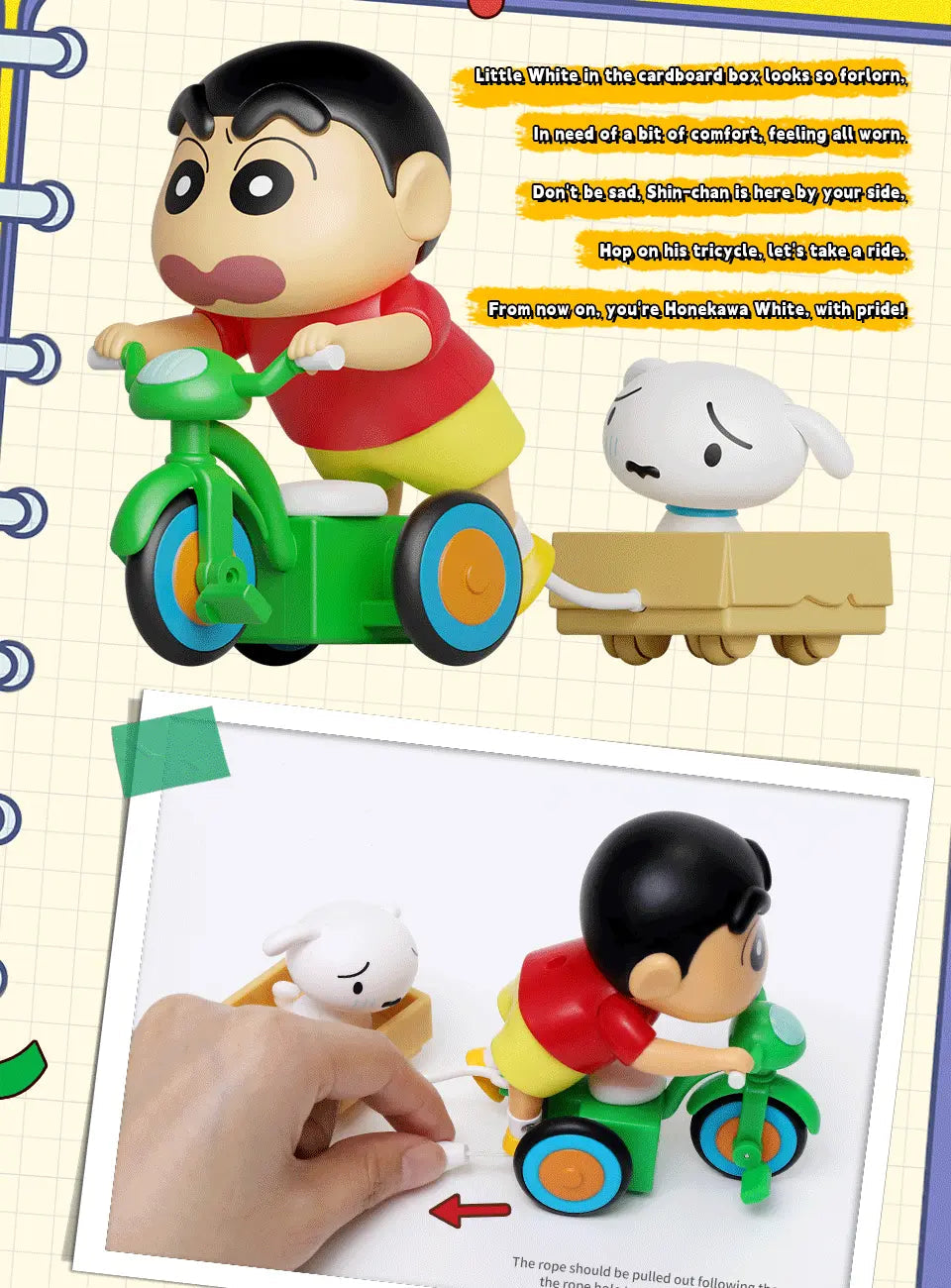 CRAYON SHINCHAN DYNAMIC SHIN-LIFE - Mô hình Blind Box Shin Cậu Bé Bút Chì - 52TOYS