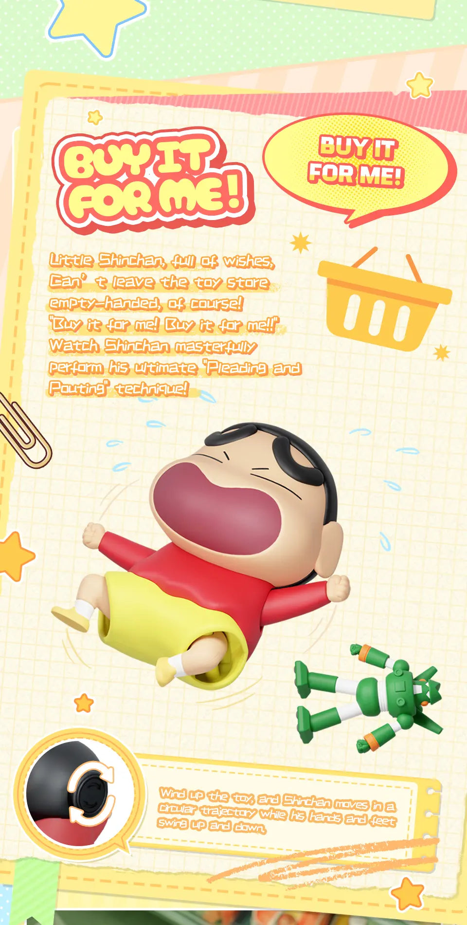 CRAYON SHINCHAN DYNAMIC SHIN-VIBES - Mô hình Blind Box Shin Cậu Bé Bút Chì - 52TOYS