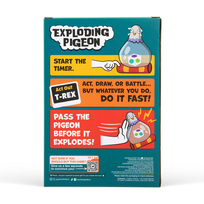 Exploding Pigeon - Trò chơi tiệc tùng bùng nổ - Exploding Kittens