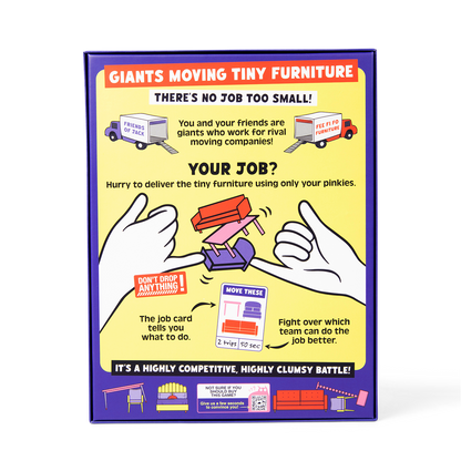 Giants Moving Tiny Furniture - Board game vận chuyển tí hon - Exploding Kittens