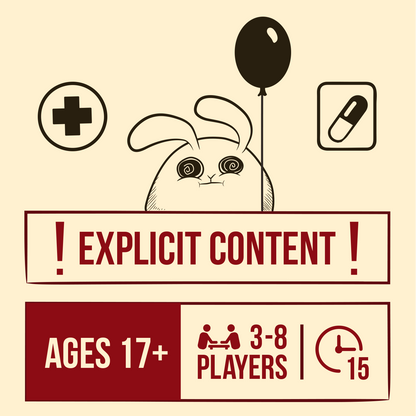 Horrible Therapist (Base Edition) - Trò chơi thẻ bài hài hước người lớn - Exploding Kittens