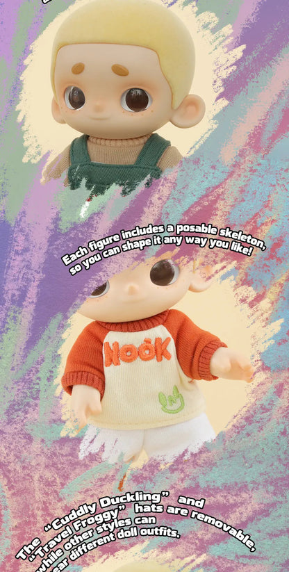 NOOK PLUSH DOLL BLIND BOX - Mô hình Búp bê bông Art Toy - 52TOYS
